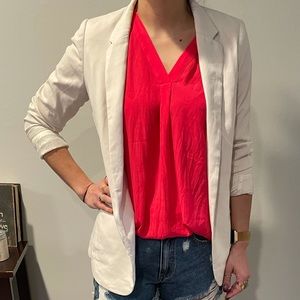 White blazer